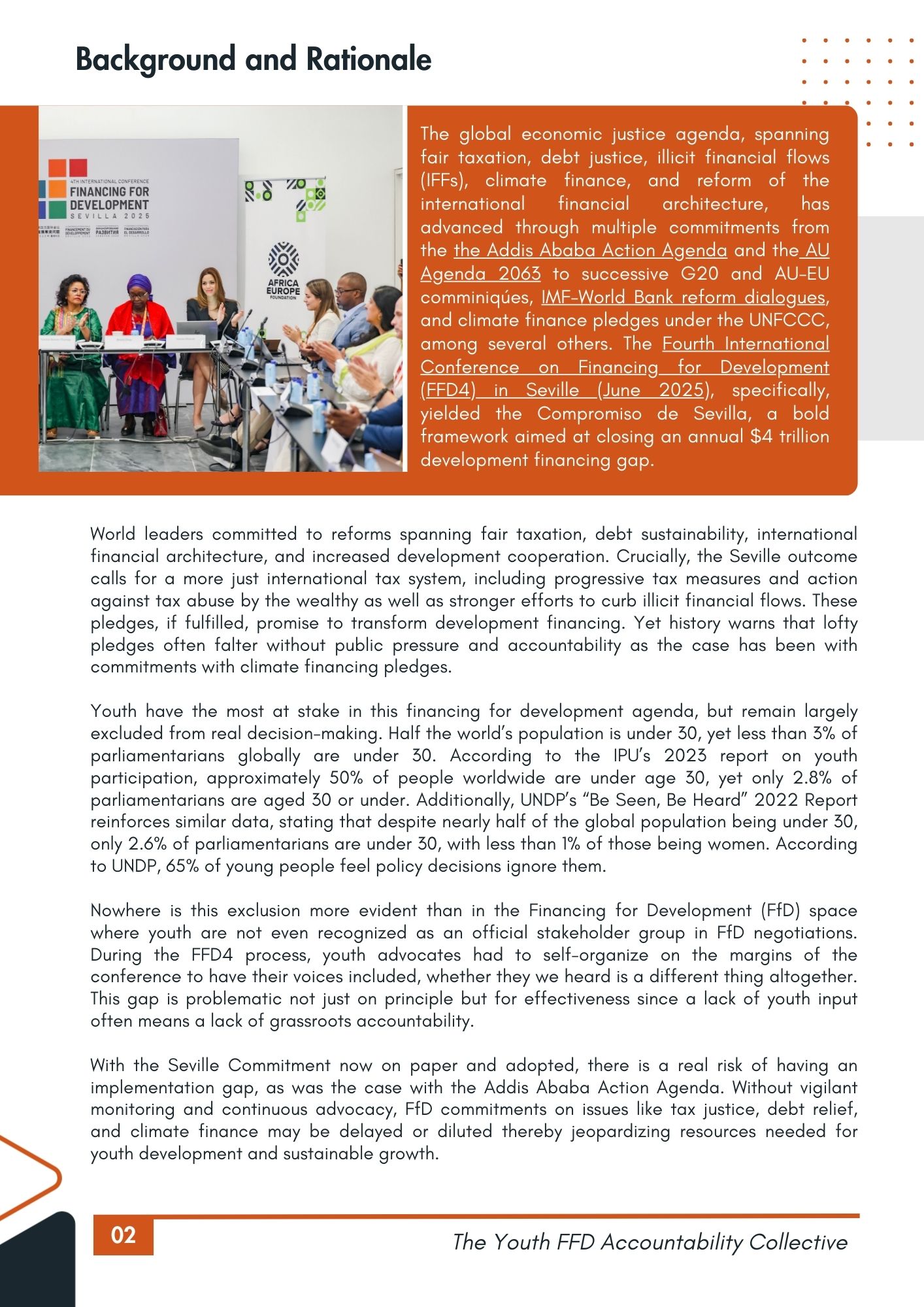 The Youth FFD Accountability Collective