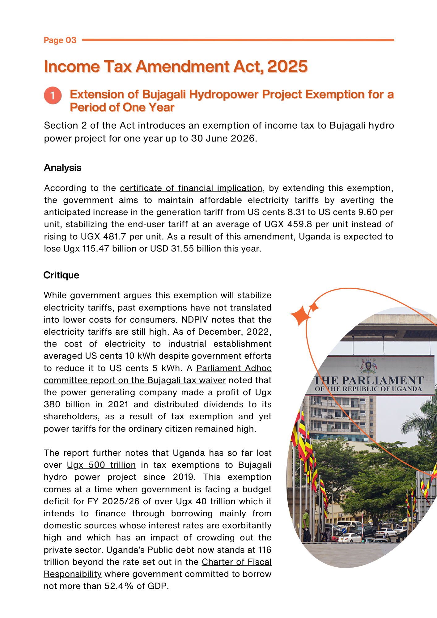 Uganda's 2025 Tax Amendments: Analysis