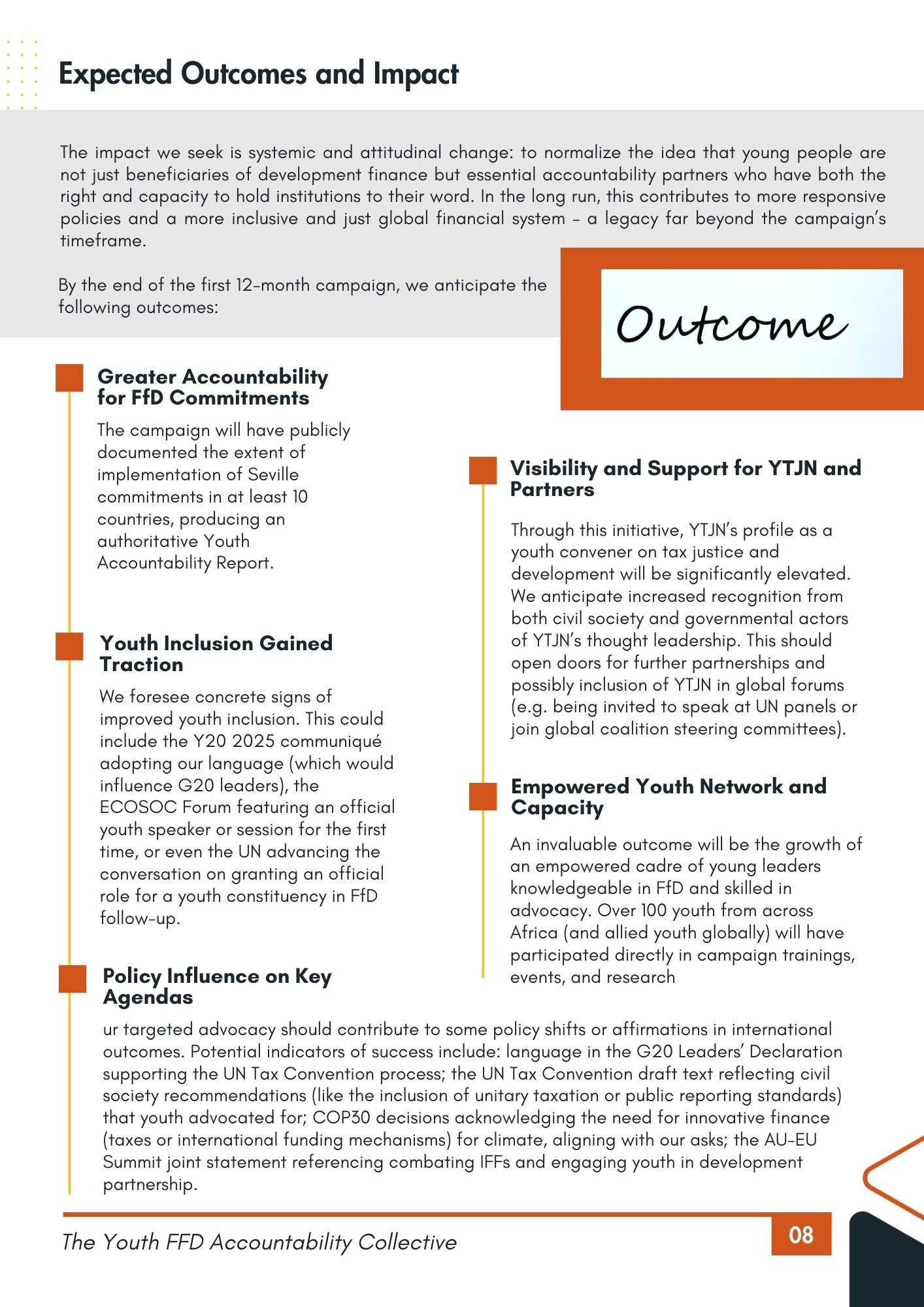 The Youth FFD Accountability Collective