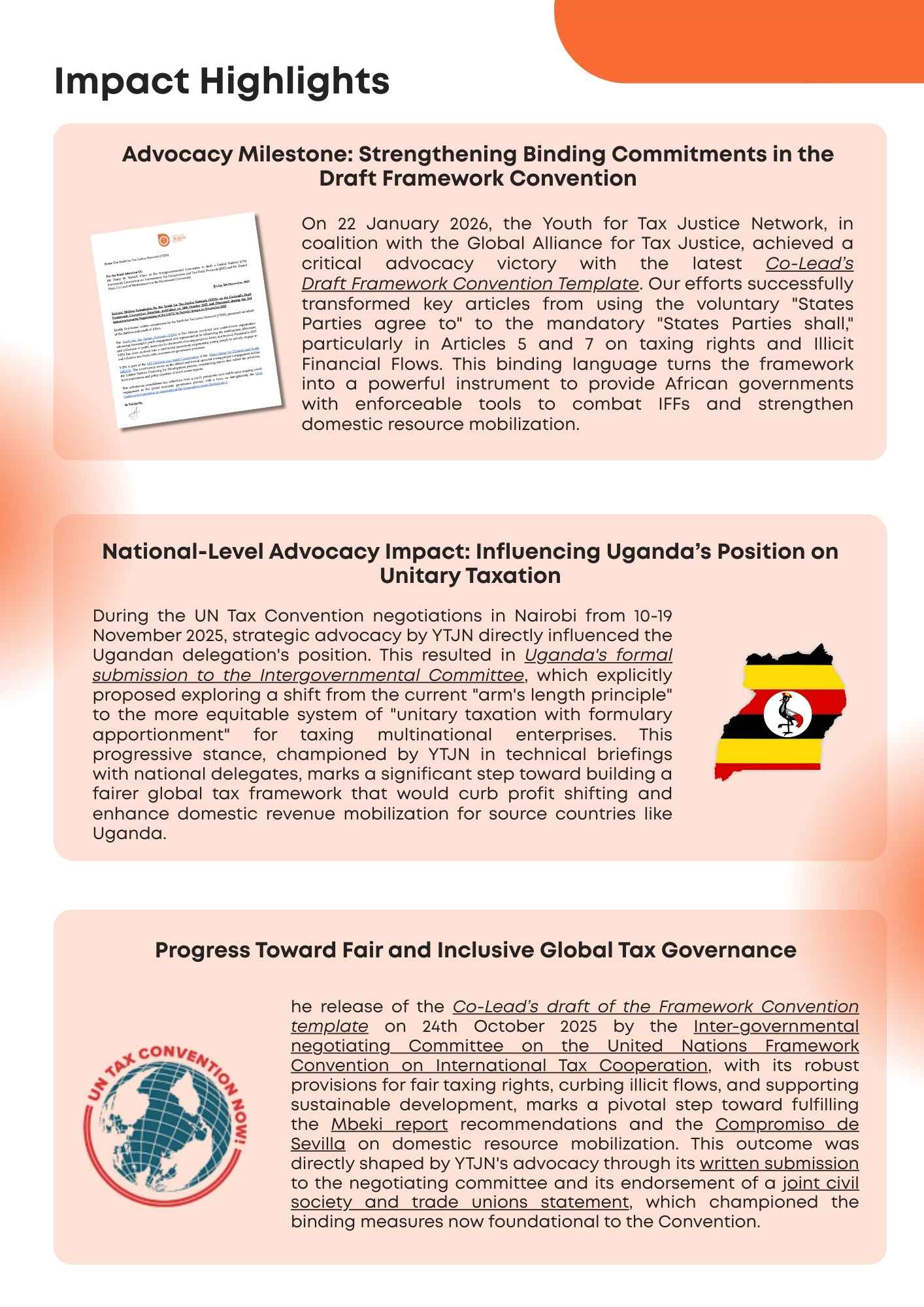 YTJN at the 3rd Intergovernmental Negotiations