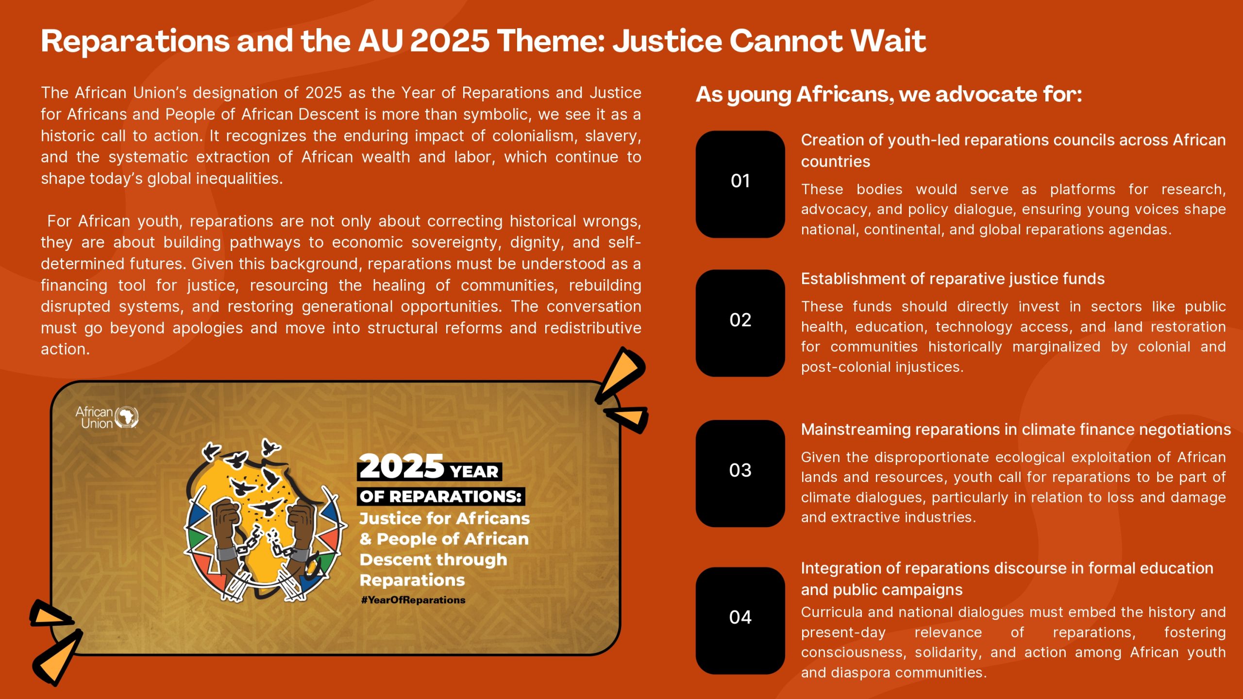 Pan African Youth Perspectives on FFD