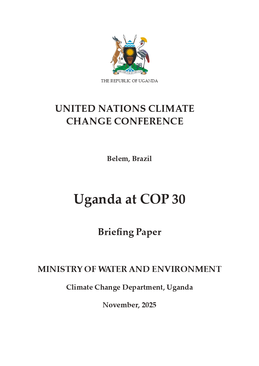 United Nations Climate Change Conference - Uganda At COP30