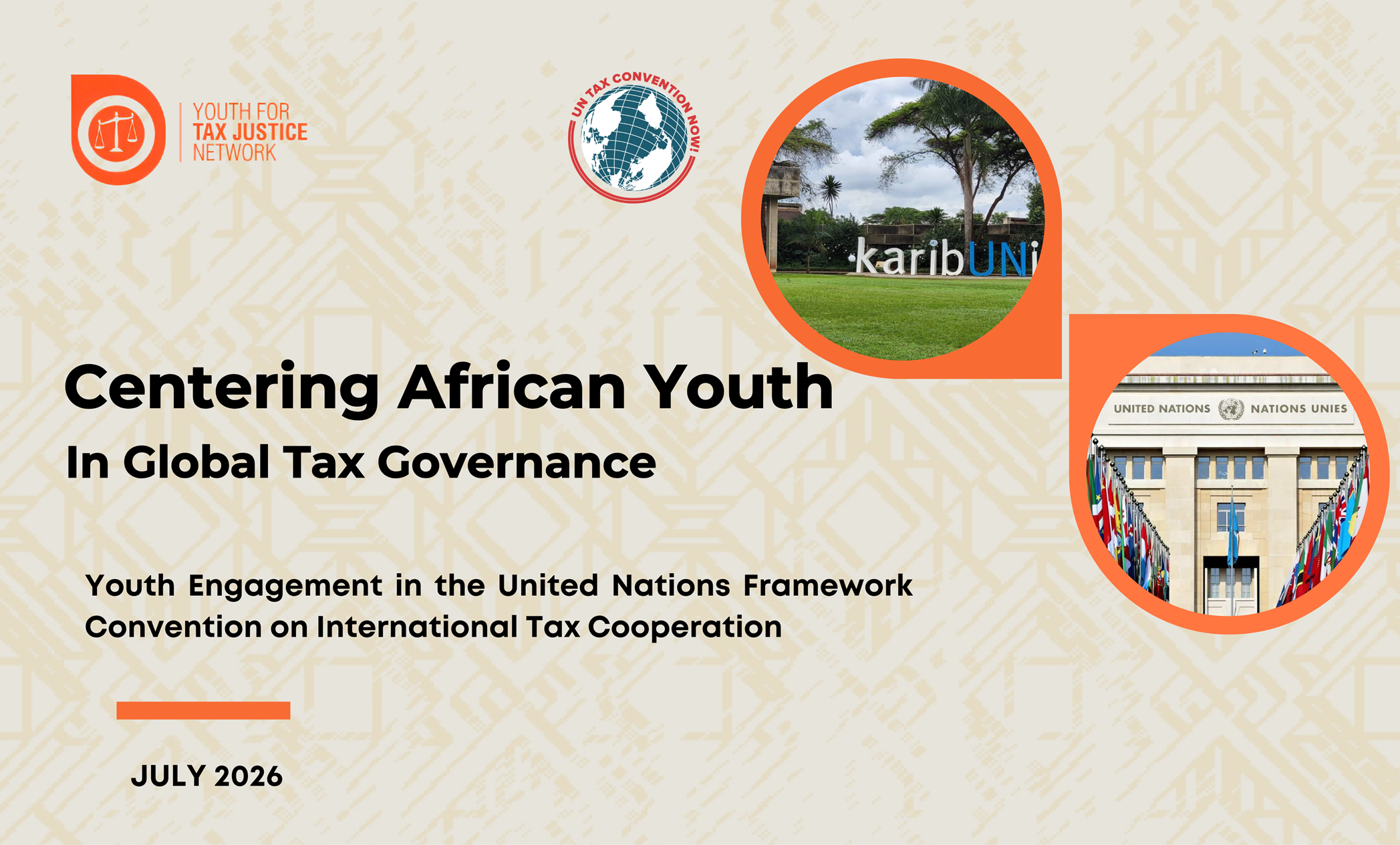 Centering African Youth in Global Tax Governance 