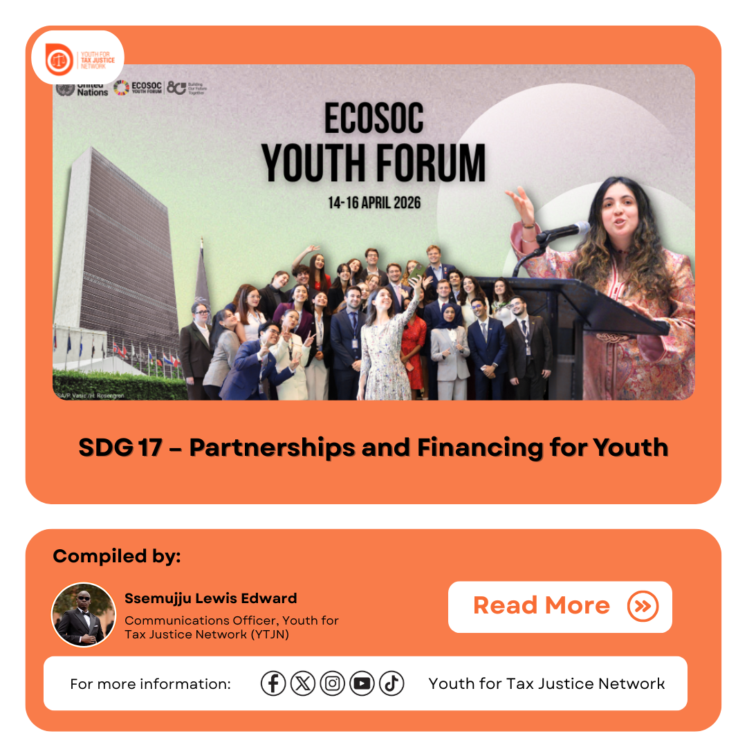 ECOSOC Youth Forum; Partnerships and Financing for Youth