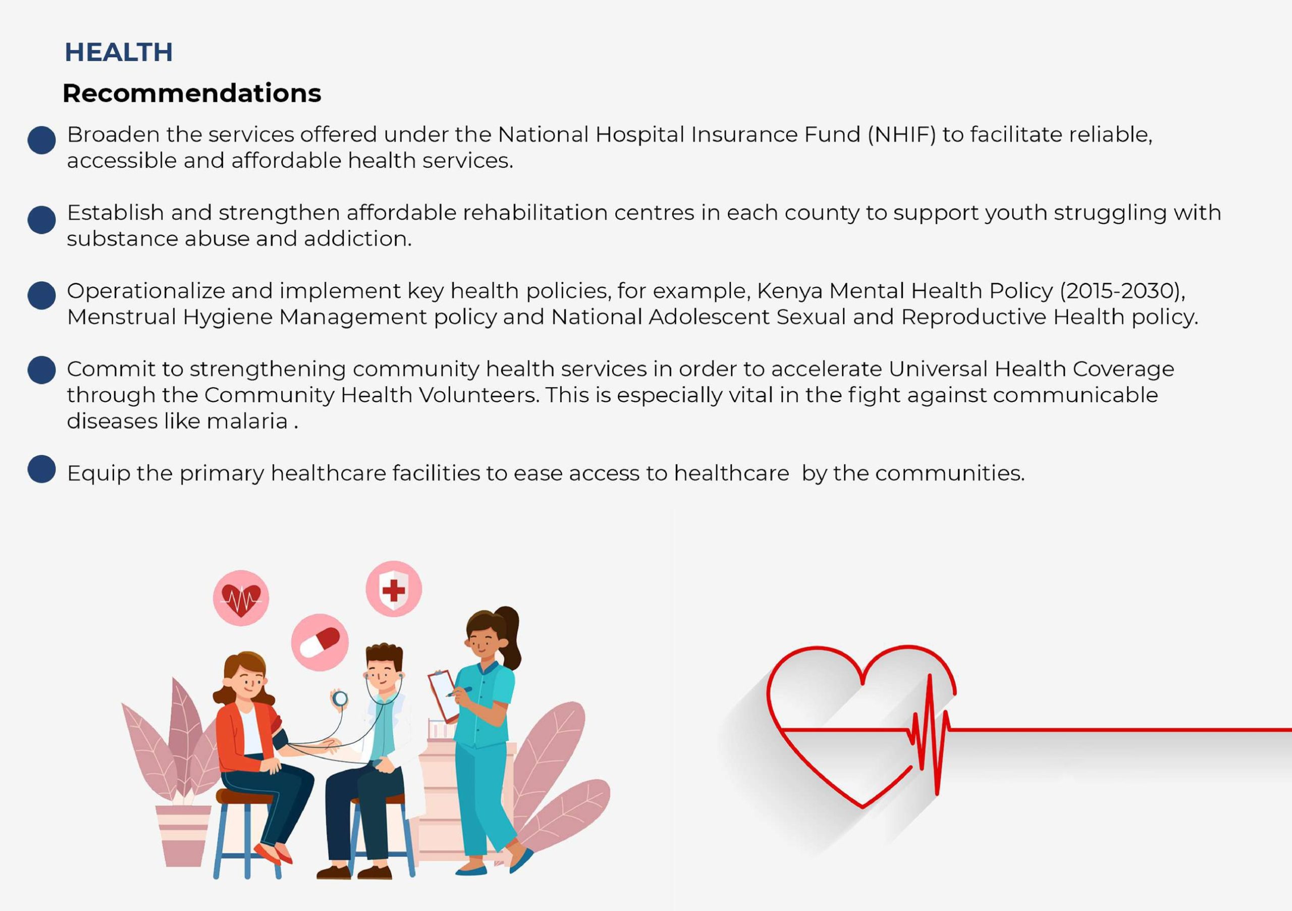 Kenya Youth Manifesto Asks