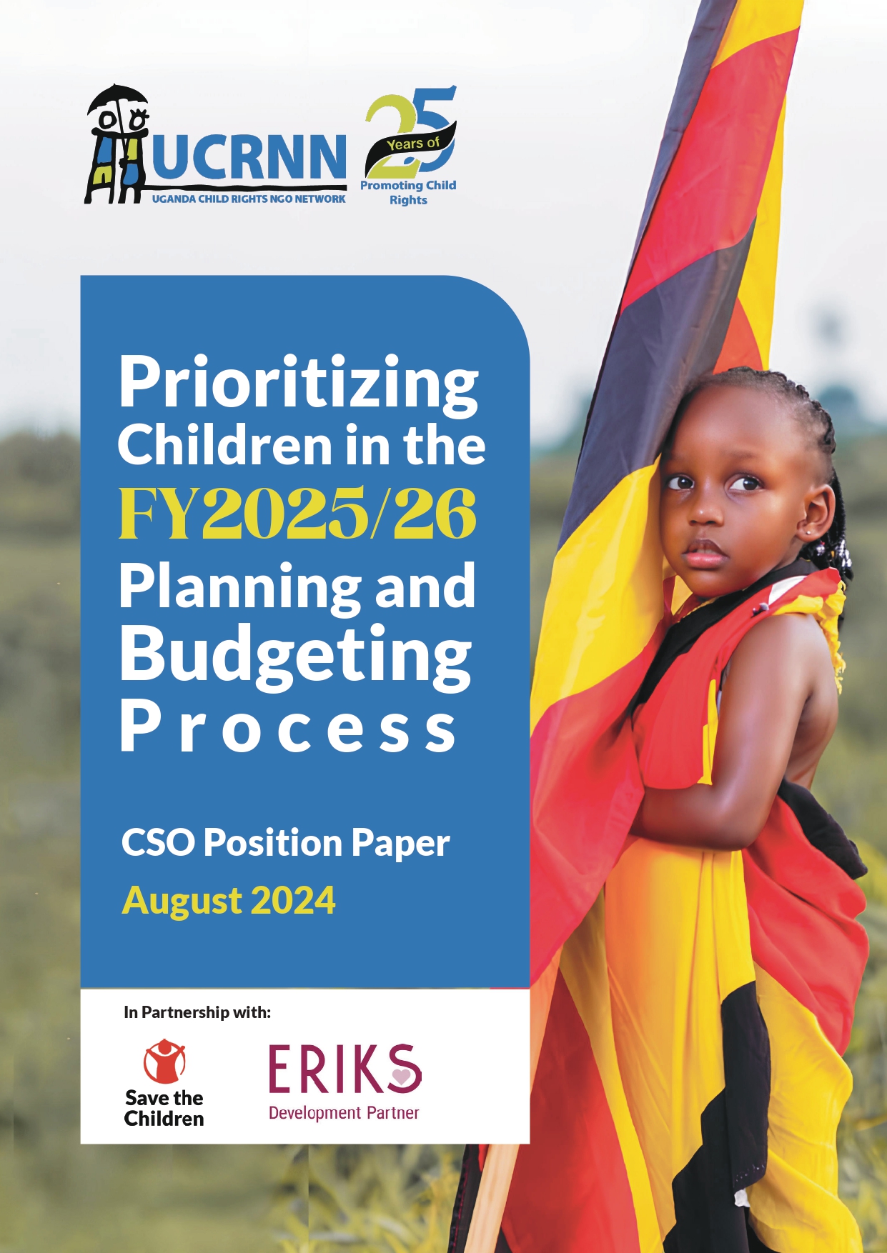 Prioritizing Children in the FY2025/26 Planning and Budgeting Process